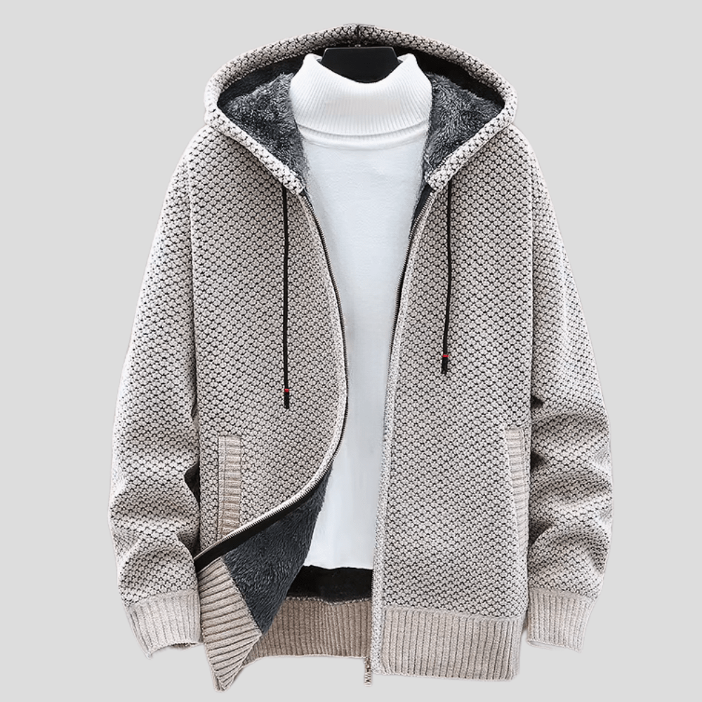 Werner | Strikket hoodie