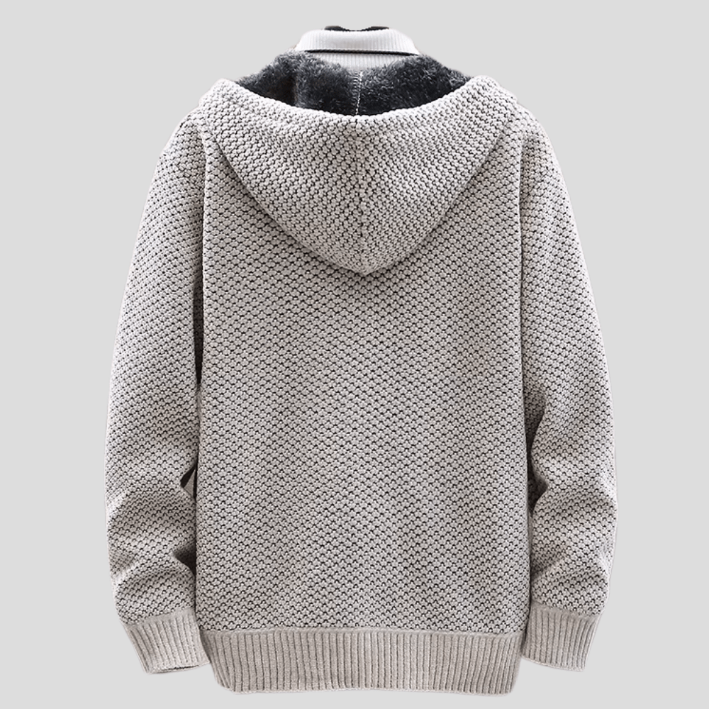 Werner | Strikket hoodie