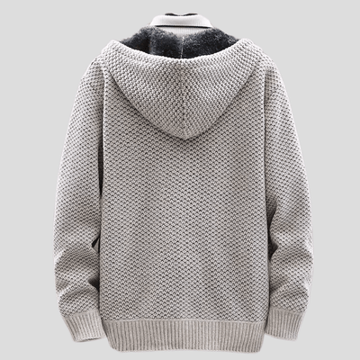 Werner | Strikket hoodie