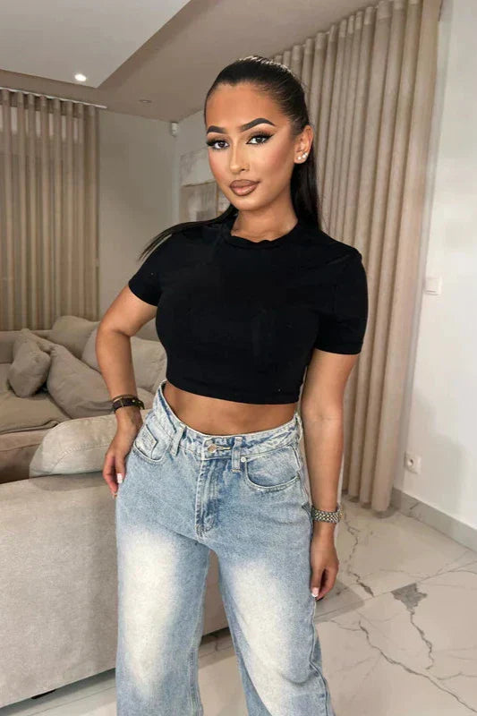 Zaar Straight Ripped Jeans