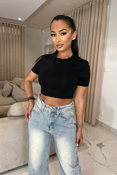 Zaar Straight Ripped Jeans