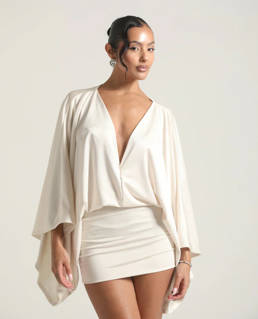 Ivory Mini Dress