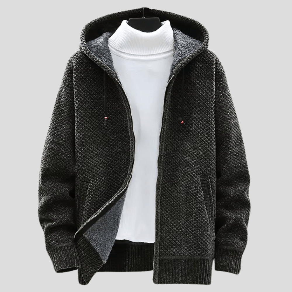 Werner | Strikket hoodie