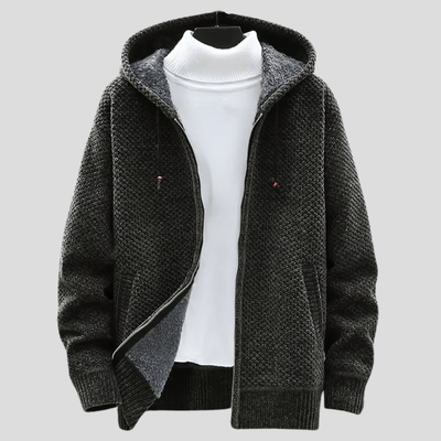 Werner | Strikket hoodie