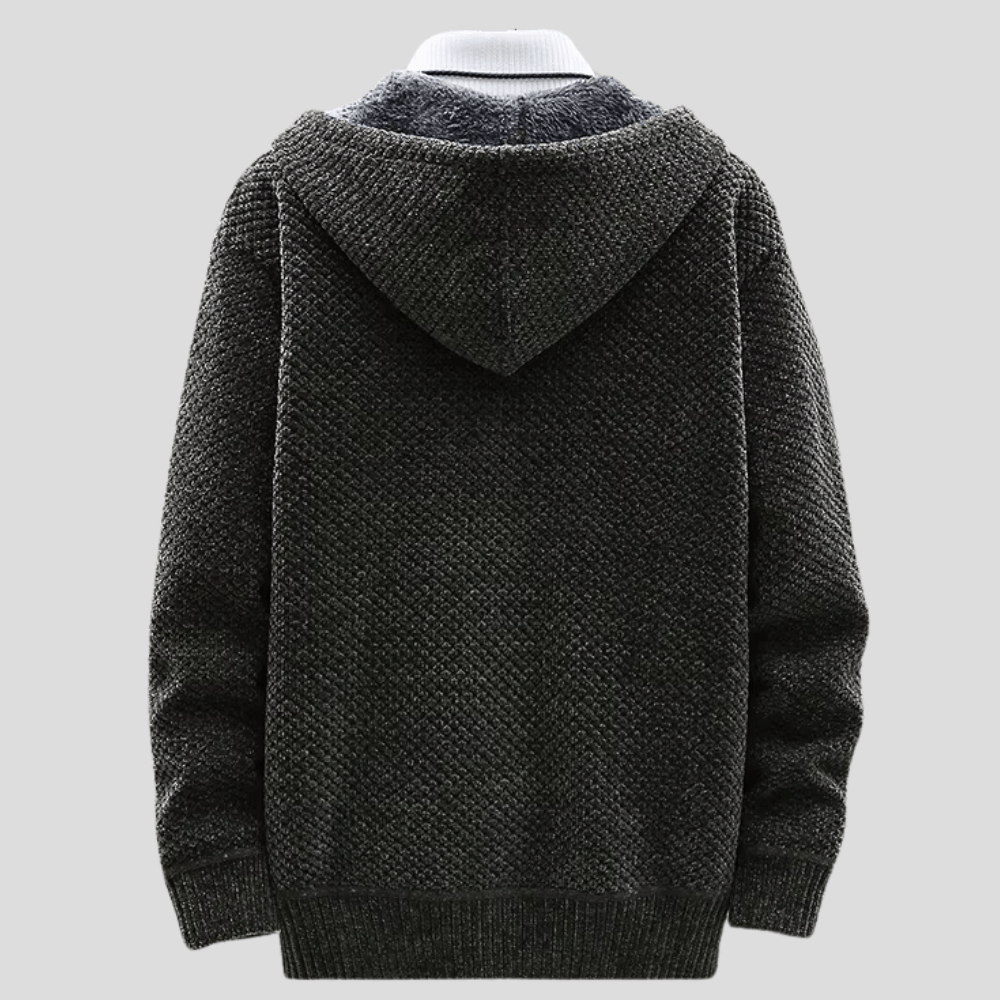 Werner | Strikket hoodie