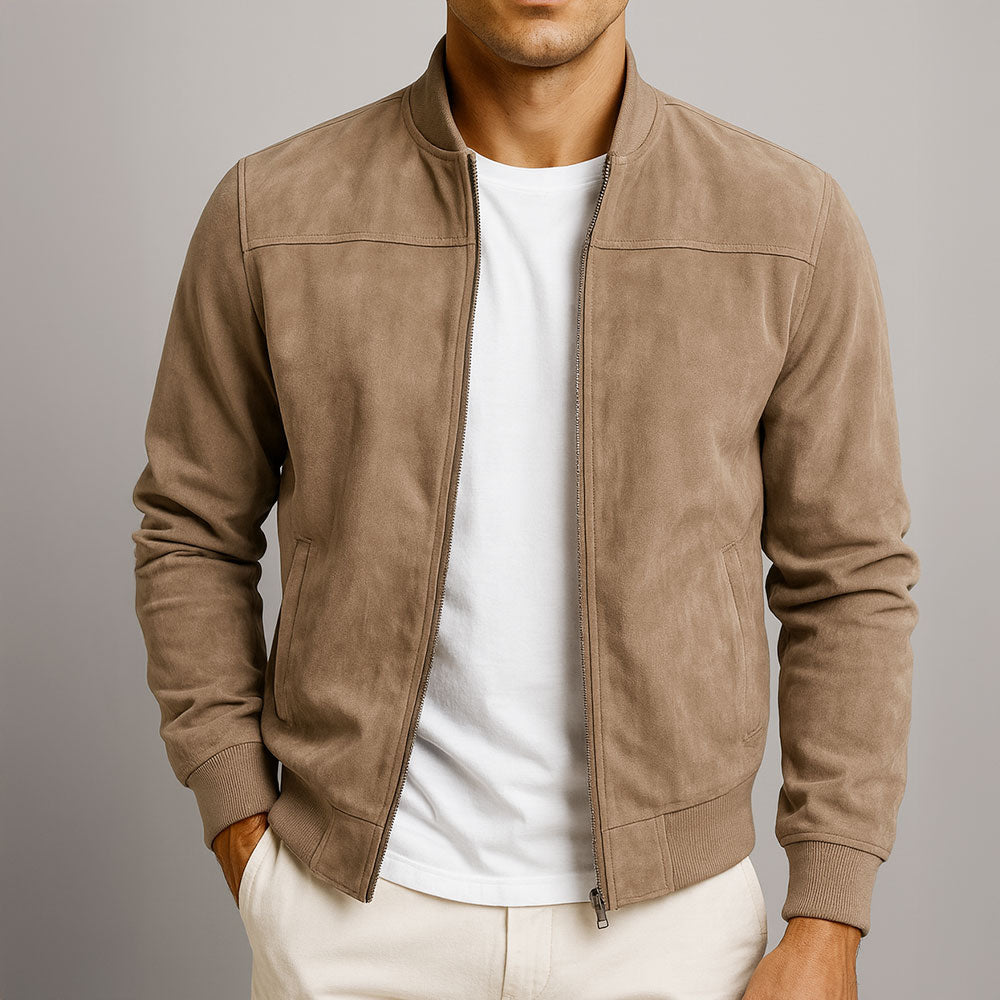 Urbano | Tidløs suede bomber