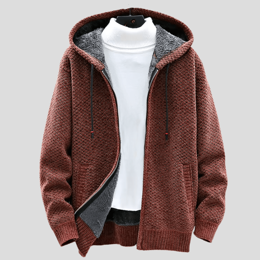 Werner | Strikket hoodie