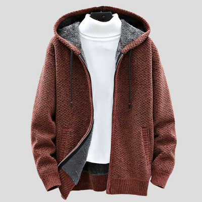 Werner | Strikket hoodie