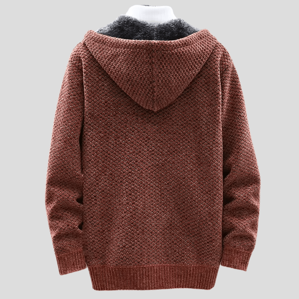 Werner | Strikket hoodie