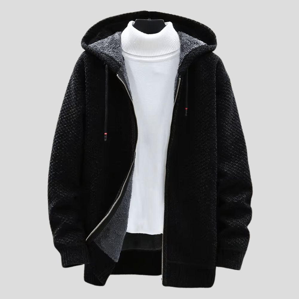 Werner | Strikket hoodie