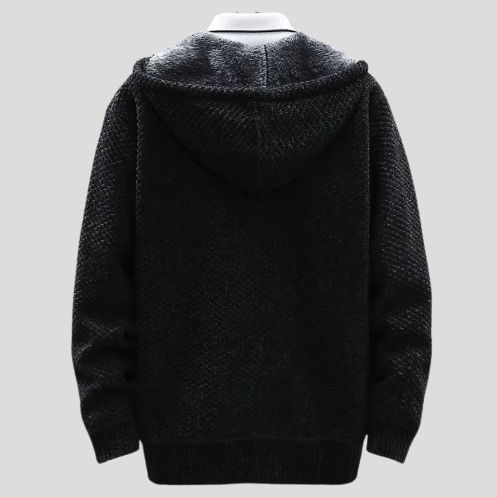 Werner | Strikket hoodie
