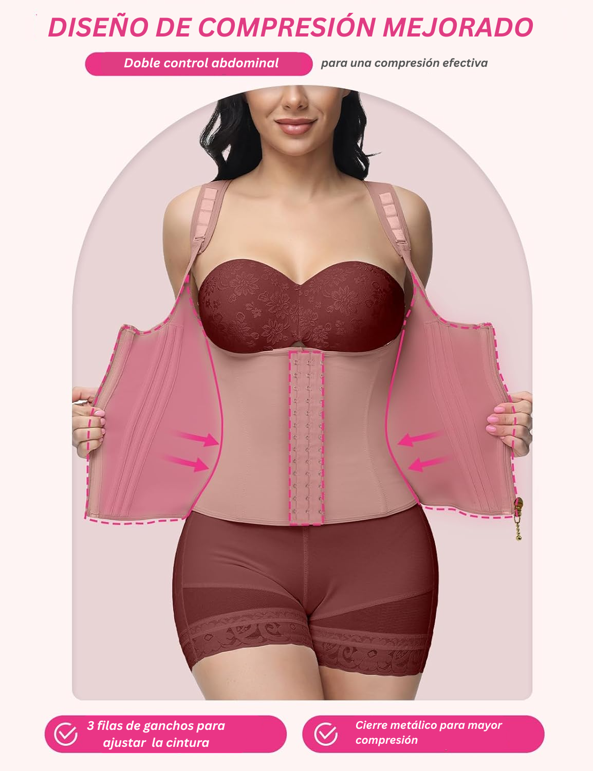 Faja Shapewear with Double Waistband