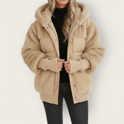 Lena | Premium dunjakke med hette