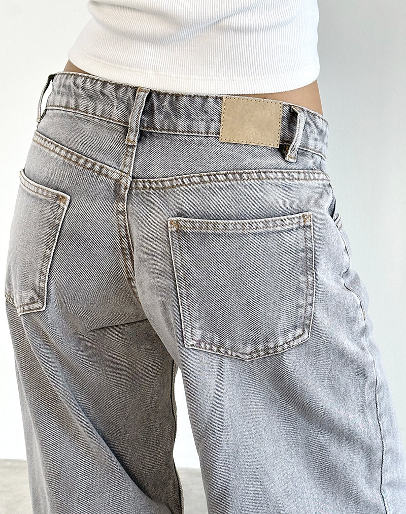 Roomy Extra Wide Low Rise Jeans