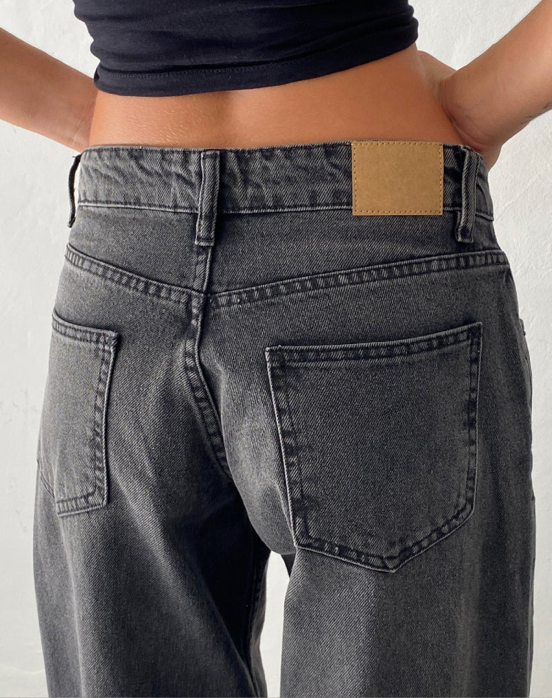 Roomy Extra Wide Low Rise Jeans