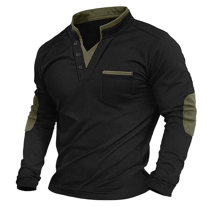 Oskar | Herre V-hals sweatshirt