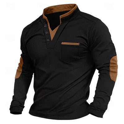 Oskar | Herre V-hals sweatshirt