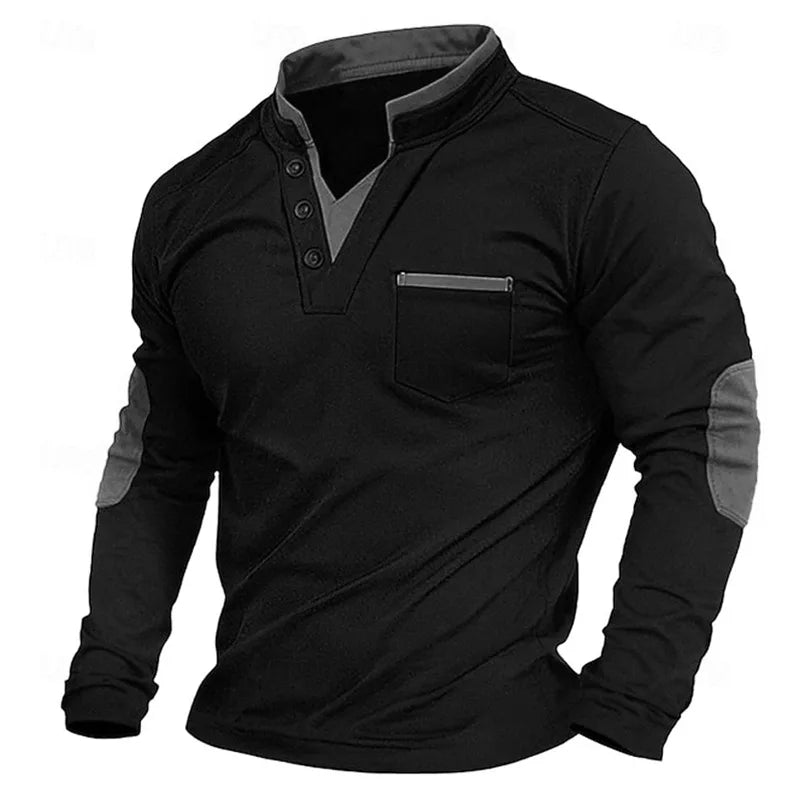 Oskar | Herre V-hals sweatshirt