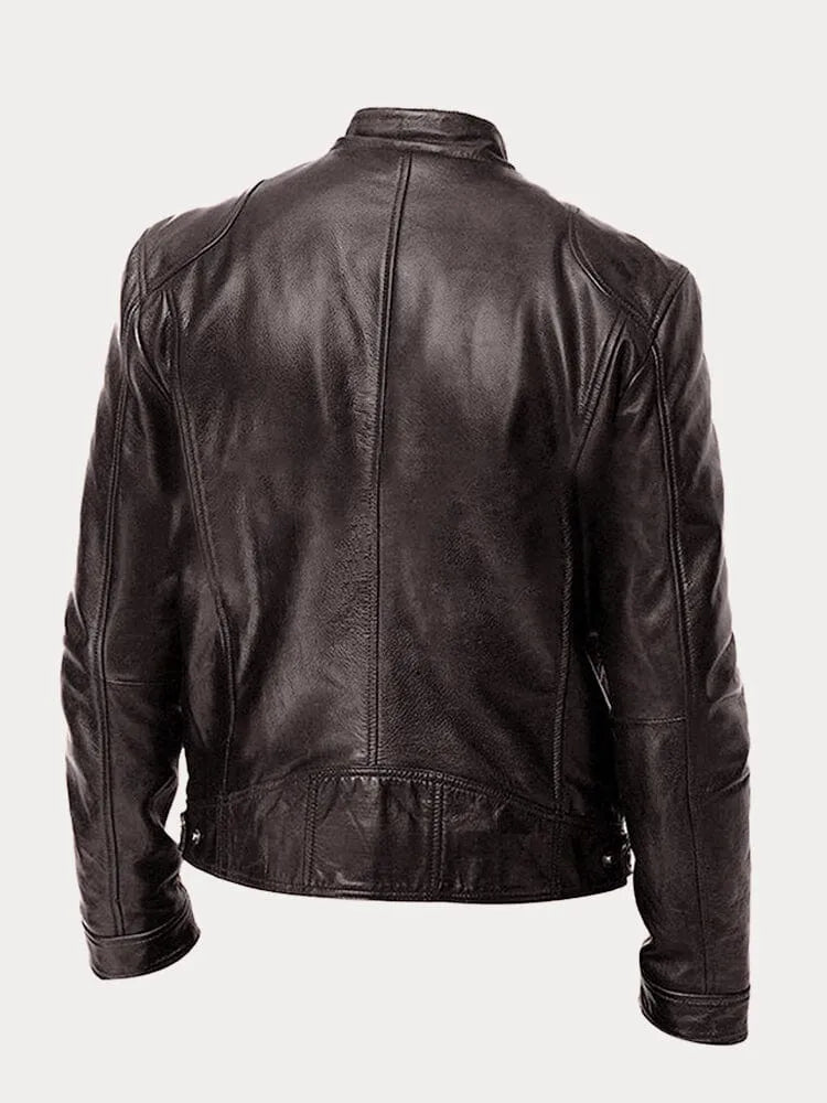 Jonas | Casual Leather jacket