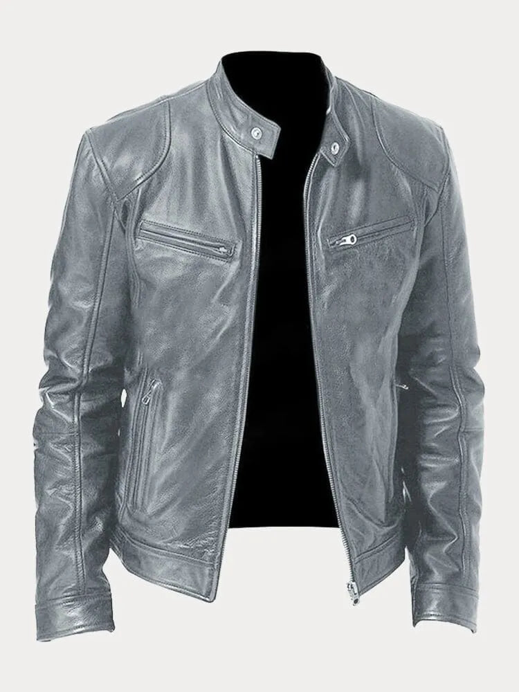 Jonas | Casual Leather jacket