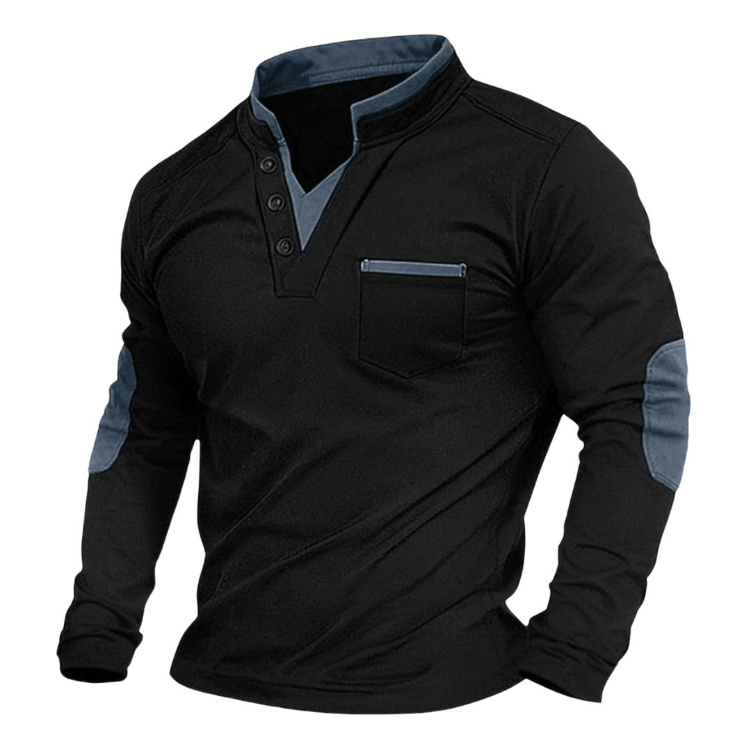 Oskar | Herre V-hals sweatshirt