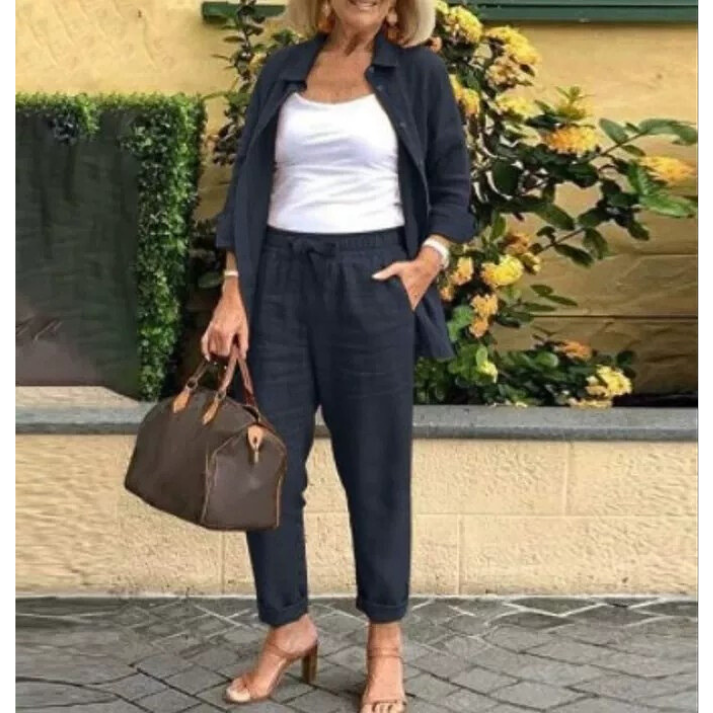 Alexandra™ |  Casual Cotton Linen Set