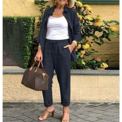 Alexandra™ |  Casual Cotton Linen Set