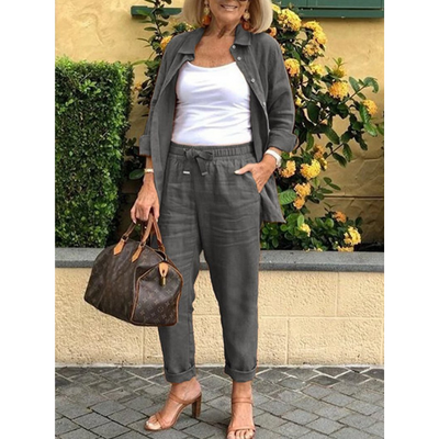 Alexandra™ |  Casual Cotton Linen Set