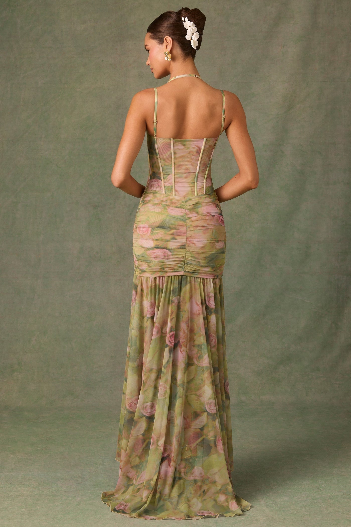 Isamara long-corset dress