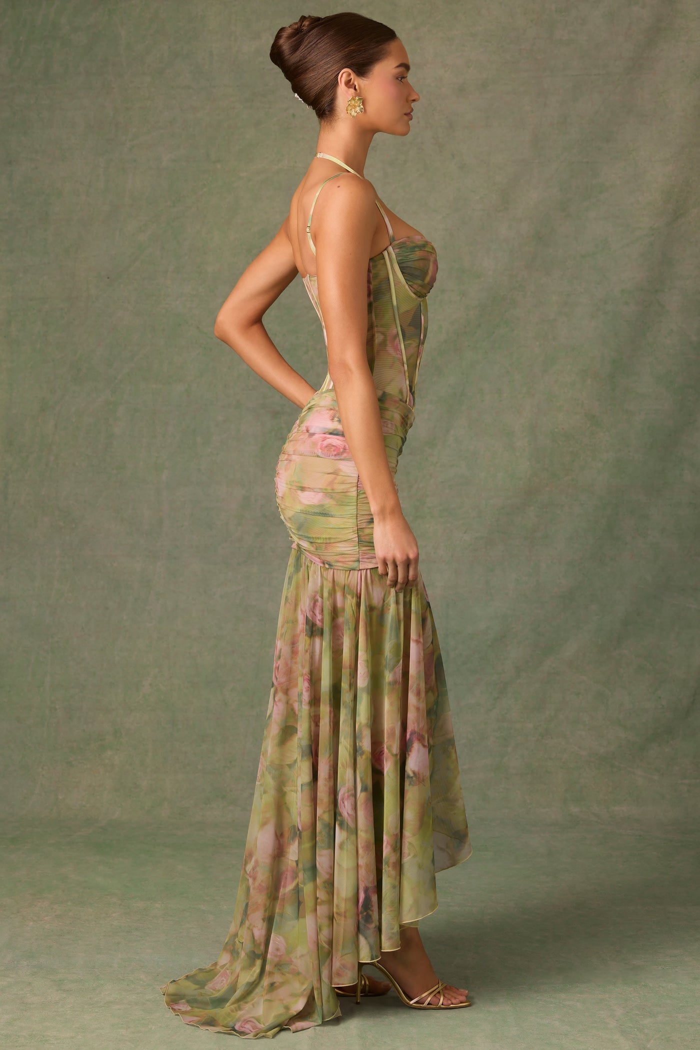 Isamara long-corset dress
