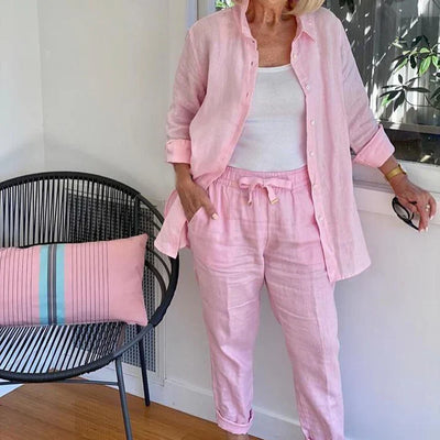 Alexandra™ |  Casual Cotton Linen Set